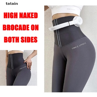[TAIN] Adjustable Breasted High Waist Leggings Tights Stretch Pants Yoga Fitness Sports FHS