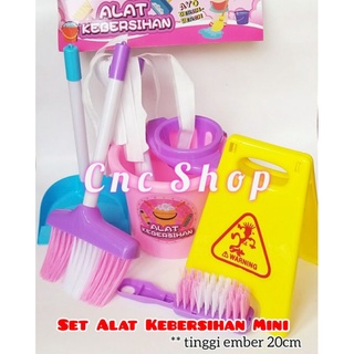 1set Mini escoba herramienta de limpieza lindo cepillo fregona niños juguetes