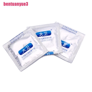 BEN 3pcs/Lot Natural Latex Condoms For Men Adult Safer Contraception Uitral Thin (8)
