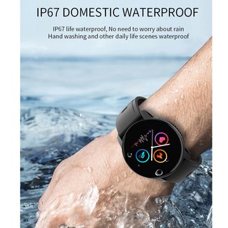 BOZLUN Sports Smart Bracelet Touch Screen Men's Watch Heart Rate Tracker Ladies IP67 Waterproof Smart Watch (6)