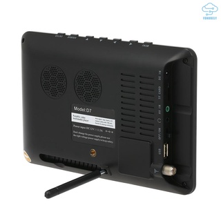 [TOP]LEADSTAR Mini 7 pulgadas ATSC Digital analógico televisión 800x600 resolución portátil reproductor de vídeo soporte PVR USB TF tarjeta 800mah batería (3)