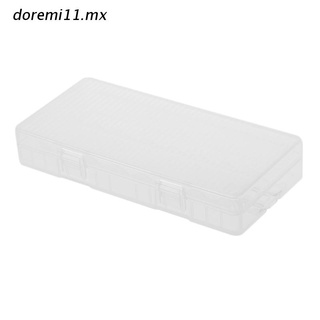 s.mx caja de almacenamiento de baterías de plástico duro portátil contenedor para 8 baterías aa