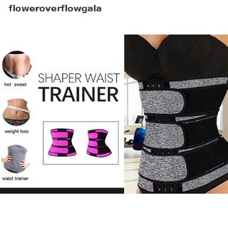 Floweroverflowgala Waist Trainer Slimming Belt Body Shaper Slim Belt Tummy Control Trimmer Girdle FFL