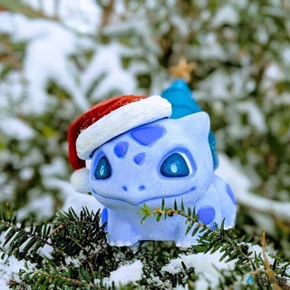 Pokémon Wonder Frog Seed Christmas Tree Decoration Resin Decoration Christmas Gift Ornaments AI