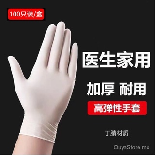 guantes desechables de alto elástico de grado alimenticio de látex kitchenpvcgoma belleza catering mujer hogar guantes protectores (1)