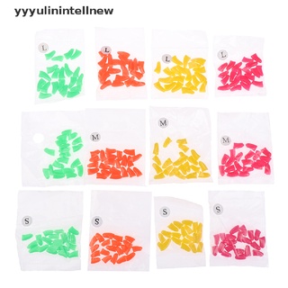 [EUMX] Tapas De Uñas De Gato De Colores Suaves Garras Suave Patas 20 Piezas Con Pegamento Adhesivo Libre Caliente