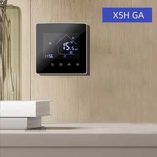 [KESOTO1] Termostato inteligente Wi-Fi programable, pantalla táctil, mando a distancia para calefacción eléctrica, calefacción de agua, caldera de Gas de agua hogar cocina baño decoraciones
