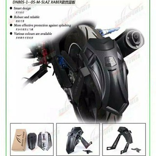 Guardabarros trasero universal para motocicleta Xabre R15 R25 Vixion Byson - SHARK POWER