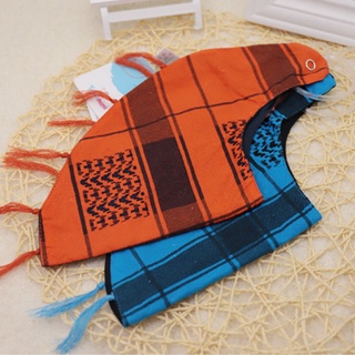 Algodón bebé saliva toalla triángulo toalla de doble capa niños turbante bufanda