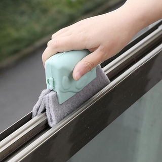 1Pc cepillo de limpieza de pista de ventana para limpiar rápidamente las esquinas brechas del hogar ranuras herramientas de limpieza
