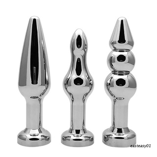 eas Metal Beads Plug Manual Butt clítoris estimulador adulto juguetes sexuales para mujeres hombres