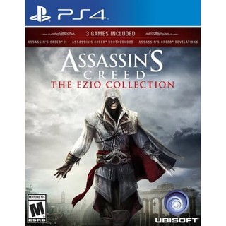 Ps4 ASSASSIN'S CREED THE EZIO COLLECTION CD GAMES BD ENGLISH