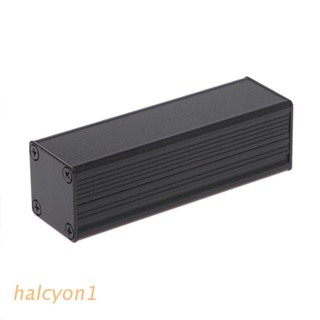 halcy nuevo diy extrusión electrónica proyecto caja de aluminio negro 80x25x25mm
