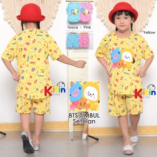 Htr - conjuntos de ropa y niños diarios/niñas impresión bordado 2-9 años motivo BTS/BT21