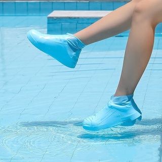 1 par de protectores impermeables para botas de lluvia Unisex antideslizantes para zapatos de lluvia/accesorios para zapatos de lluvia