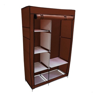 Closet Armable Organizador Cafe Armario Portatil Compartimento Rack & Pack (5)