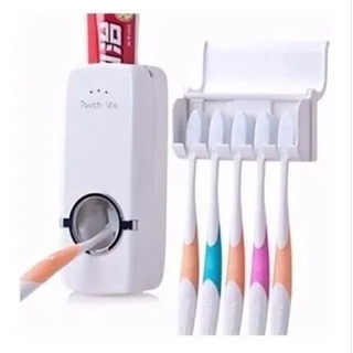 Dispensador Automático para Pasta Dental con Porta Cepillod (1)