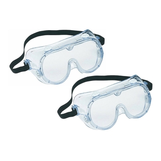 Goggles Glasses Protective Anti Chemical Splash Drool-proof Anti-dust Anti-droplets PC Adult 2PCS Clear Safety (8)