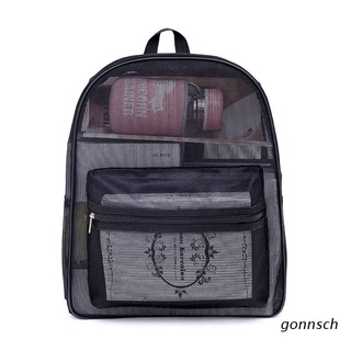 gonna fashion unisex mochila deportiva mochila de malla mochila de viaje bolsa de hombro bolsa de libros estudiante daypack