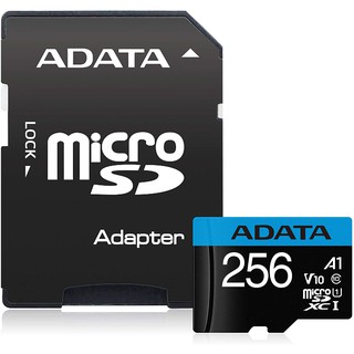 Micro SD 256 GB ADATA *ORIGINAL* Micro SDHC/SDXC UHS-I A1 Clase 10 Serie PREMIER