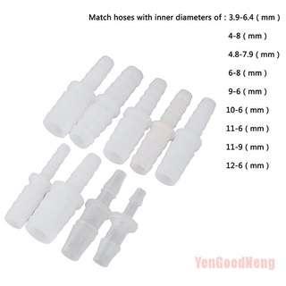 (YenGoodNeng) 3 piezas de unión de Pagoda de plástico conector de manguera conector de tubería adaptador de accesorios