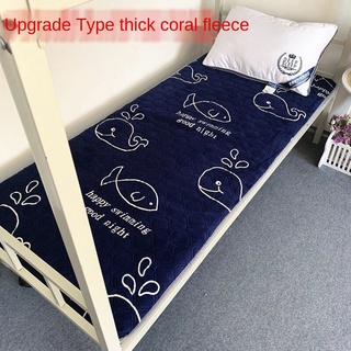 Colchón engrosado para dormitorio de estudiantes plegable individual doble grueso Tatami superior e inferior litera dormitorio suelo litera colchón (3)