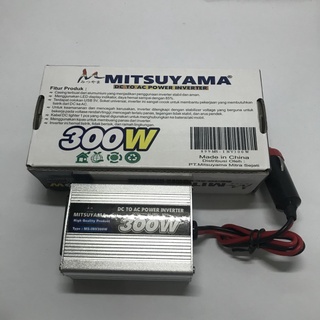 Inversor de corriente 300W 300W Mitsuyama 12V Dc a inversor de corriente alterna