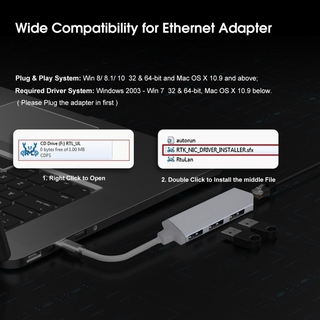 Cable portátil USB tipo C HUB extensor de 4 puertos USB 3.0 2.0 Multi Splitter adaptador (6)