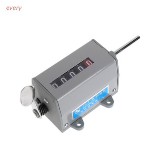 every 75-I Mechanical Resettable 5 Digits Display Rotary Revolution Counter 350 R/Min