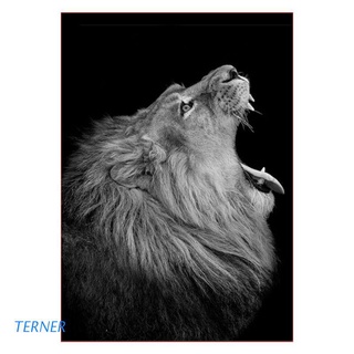 tern roaring lion paint by number kits 16 x 20 pulgadas lienzo diy o il pintura