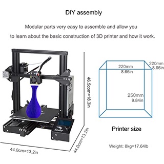 Creality Impresora 3D Ender 3 Original Maquina de Impresion Alta Presicion (2)