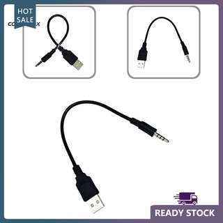 Cable adaptador de Cable de Audio mm macho a USB AUX para coche/MP3