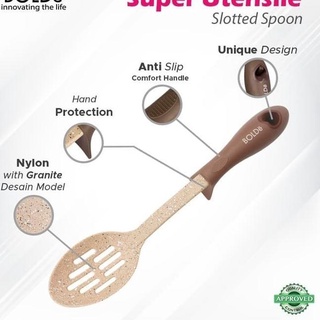 Bolde Super utensilio ranurado cuchara - cuchara agujero - espátula más vendida