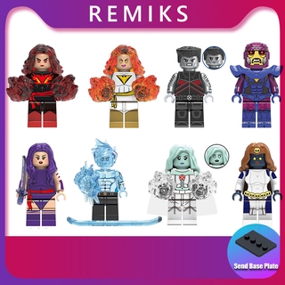 minifiguras Lego X-Men De bloques De construcción/figures/figures/ reina/blanco/niño/niña X0277