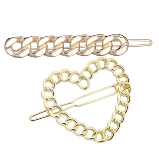 Shiny Gold Plated Hairpin Female Lovely Hairpin Hair Accessories Holiday Gifts