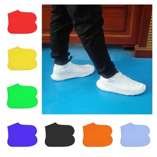 [yuj] fundas antideslizantes para zapatos de lluvia de silicona suave impermeable