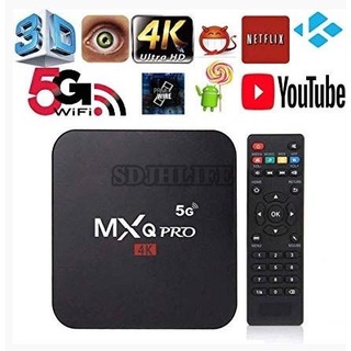 Tv Box Smart 4k Mxq Pro 5g 8gb/128ggb Wifi Android