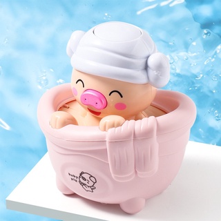 juguetes de baño spray agua squirt artículo ducha piscina para bebé niño niño niño divertido plástico cerdo fuente niñas regalos