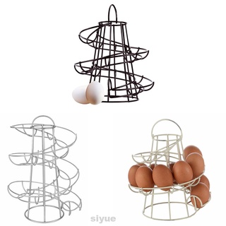 decoración del hogar diy cocina almacenamiento espiral diseño huevos titular (1)