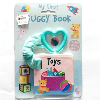 Libro de cochecito - mi primer libro de BUGGY/cochecito de juguete de bebé libro