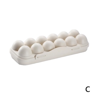 12/18 Grids Egg Holder Tray Storage Refrigerator Fridge Box J0U4 Plastic Container Y1Y2 Case K5S8 (5)