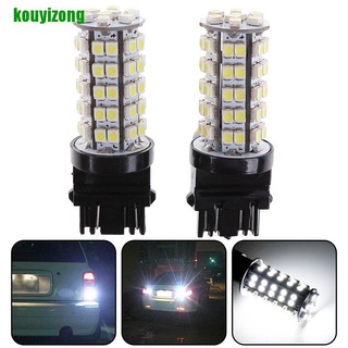 [kouyi] 2 pzs luces LED blancas 3157 3156 para coche/luz de marcha atrás/68-SMD/bombilla LED 3057/3047 kuozn