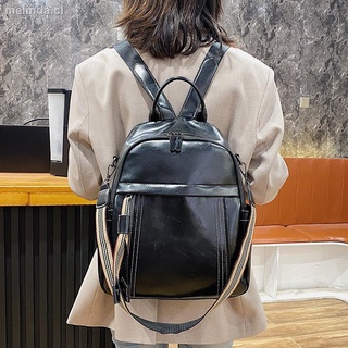 retro casual mochila mujer versión coreana ins estilo calle moda tendencia viaje gran capacidad escuela media estudiante bolsa de la escuela
