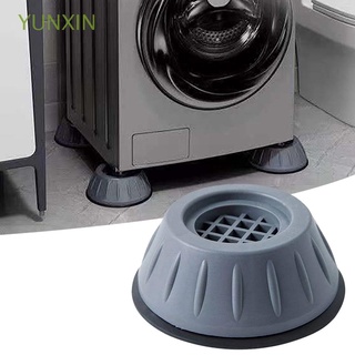 YUNXIN 4 piezas Base del refrigerador Reducción de ruido Almohadillas para secadora Almohadillas para pies de lavadora Universal Estabilizador Antideslizante Anti-vibración Apoyo Reparado Alfombra de goma/Multicolor