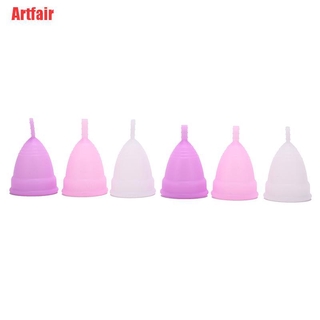 {Artfair}menstrual cup for women hygiene product medical grade silicone vagina use