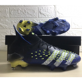 Adidas Predator Freak . 1 FG Zapatos De Fútbol Al Aire Libre Botas De Los Hombres Transpirable Impermeable Unisex Tacos Envío Tamaño 39-45