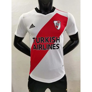 21-22 temporada River Plate versión de jugador local de la camiseta de fútbol deportivo de alta calidad