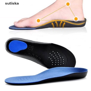 Sutiska Unisex Flat Feet Arch Support Orthopedic Insoles EVA Pain Relief Shoe Pad Insole MX