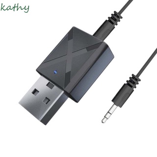 KATHY Portátil Adaptadores Bluetooth Estéreo Receptor de audio Transmisor Bluetooth Dongle Modulador USB AUX de 3,5 mm Bluetooth 5.0 Audio Receptor de Dongle de datos Receptor Bluetooth/Multicolor