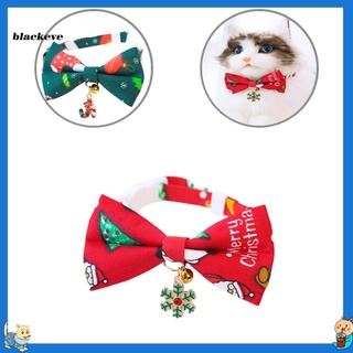 Bl Collar de arco de Color brillante para mascotas/cachorro/gatito/Collar con campana decorativa para navidad